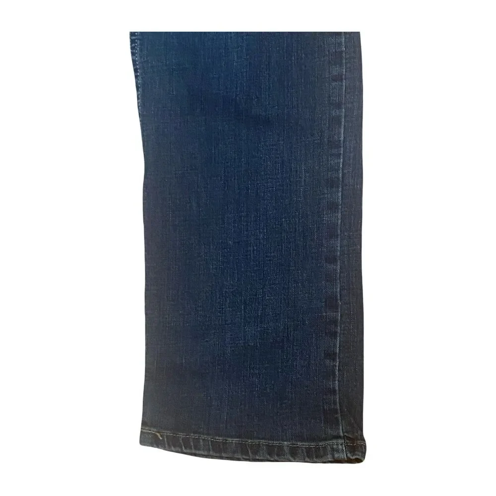 Wrangler Men's Slim Straight Blue Denim Jeans 38x32